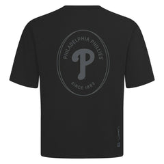 MLB Philadelphia Phillies Levelwear Signet Oversized Luxe Signature Knit T-Shirt