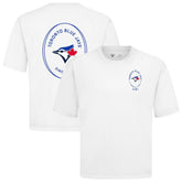 MLB Toronto Blue Jays Levelwear Signet Oversized Luxe Signature Knit T-Shirt