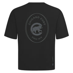 MLB Chicago Cubs Levelwear Signet Oversized Luxe Signature Knit T-Shirt