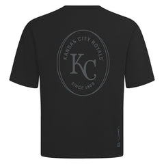 MLB Kansas City Royals Levelwear Signet Oversized Luxe Signature Knit T-Shirt