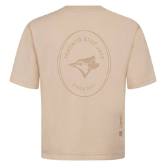 MLB Toronto Blue Jays Levelwear Signet Oversized Luxe Signature Knit T-Shirt