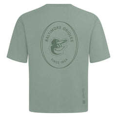 MLB Baltimore Orioles Levelwear Signet Oversized Luxe Signature Knit T-Shirt