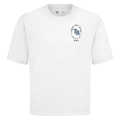 MLB Tampa Bay Rays Levelwear Signet Oversized Luxe Signature Knit T-Shirt