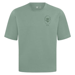 MLB Minnesota Twins Levelwear Register Oversized Luxe Signature Knit T-Shirt