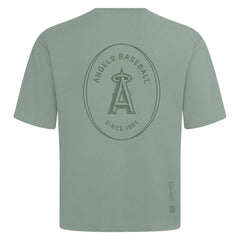 MLB Los Angeles Angels Levelwear Register Oversized Luxe Signature Knit T-Shirt