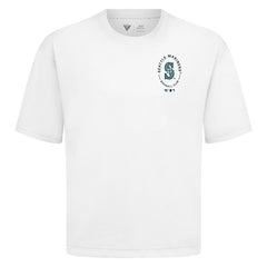 MLB Seattle Mariners Levelwear Register Oversized Luxe Signature Knit T-Shirt