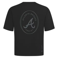 MLB Atlanta Braves Levelwear Register Oversized Luxe Signature Knit T-Shirt