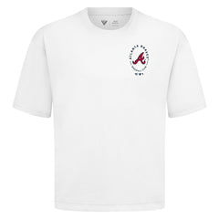 MLB Atlanta Braves Levelwear Register Oversized Luxe Signature Knit T-Shirt
