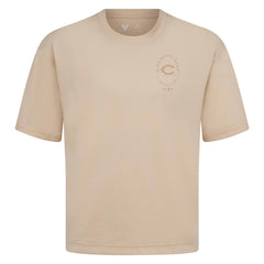 MLB Cincinnati Reds Levelwear Register Oversized Luxe Signature Knit T-Shirt