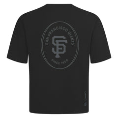 MLB San Francisco Giants Levelwear Register Oversized Luxe Signature Knit T-Shirt