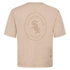 MLB Chicago White Sox Levelwear Register Oversized Luxe Signature Knit T-Shirt