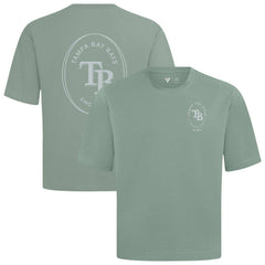 MLB Tampa Bay Rays Levelwear Register Oversized Luxe Signature Knit T-Shirt