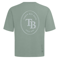 MLB Tampa Bay Rays Levelwear Register Oversized Luxe Signature Knit T-Shirt