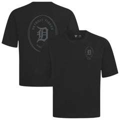 MLB Detroit Tigers Levelwear Register Oversized Luxe Signature Knit T-Shirt