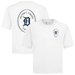 MLB Detroit Tigers Levelwear Register Oversized Luxe Signature Knit T-Shirt