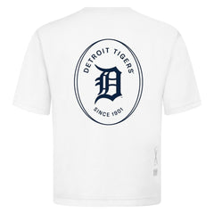 MLB Detroit Tigers Levelwear Register Oversized Luxe Signature Knit T-Shirt