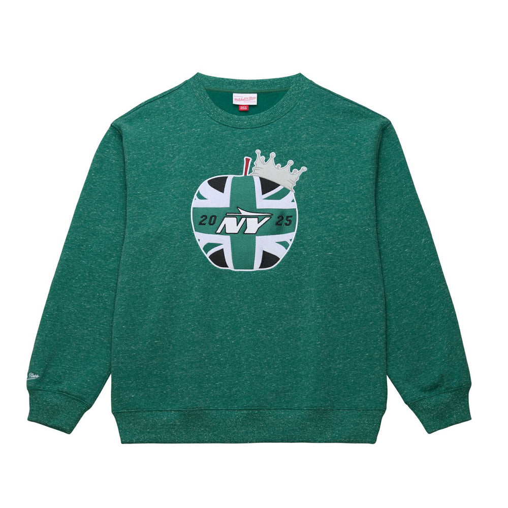 Jets In London Throw It Back Fleece Sweatshirt - New York Jets