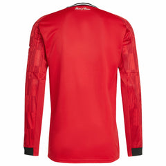 Manchester United Home 2025/26 Replica Long Sleeve Jersey - Adidas Red