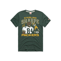 Sterling Sharpe Homage Unisex HOF Player Graphic Tri-Blend T-Shirt - Green Bay Packers