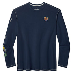 Oasis Endzone Lux Long Sleeve T-Shirt - Chicago Bears