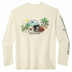 Oasis Endzone Lux Long Sleeve T-Shirt - Detroit Lions