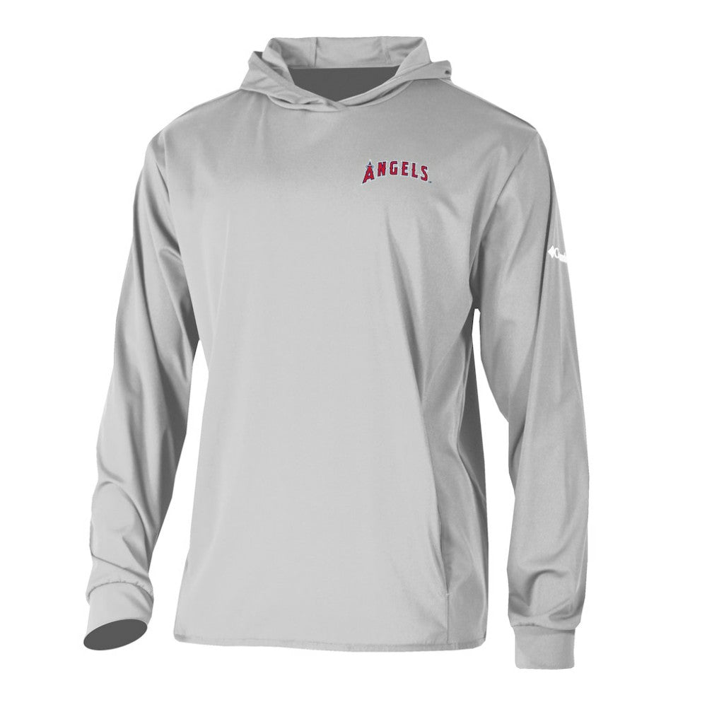 MLB Los Angeles Angels Columbia Long Drive Pullover Hoodie