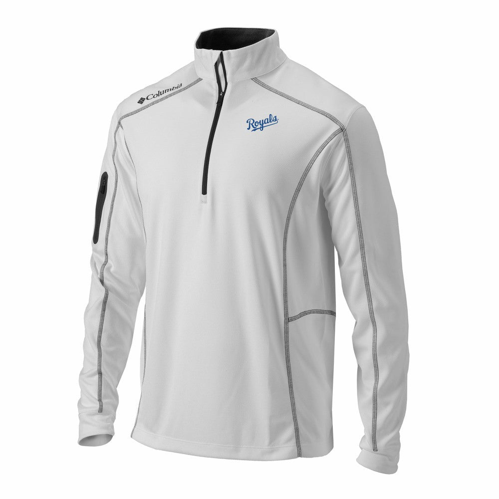 MLB Kansas City Royals Columbia Omni-Wick Shotgun Quarter-Zip Pullover