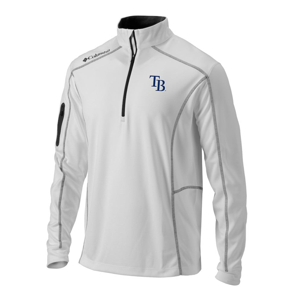 MLB Tampa Bay Rays Columbia Omni-Wick Shotgun Quarter-Zip Pullover