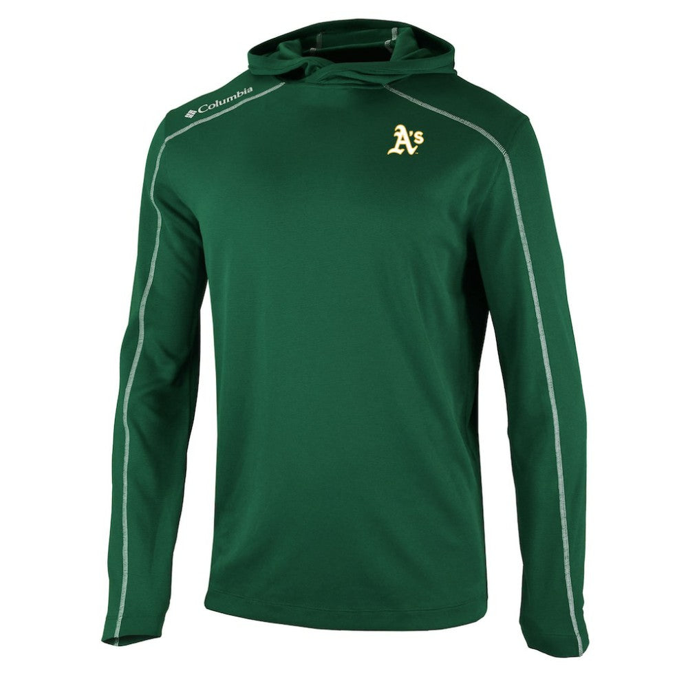 MLB Athletics Columbia Omni-Wick Shotgun Pullover Hoodie