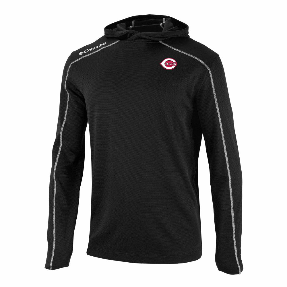 MLB Cincinnati Reds Columbia Omni-Wick Shotgun Pullover Hoodie