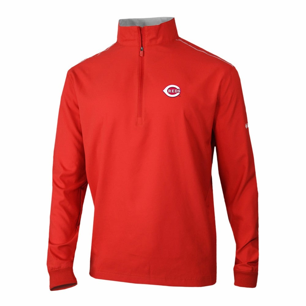 MLB Cincinnati Reds Columbia Omni-Wick Bogey's Paradise Quarter-Zip Pullover