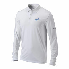 MLB Kansas City Royals Columbia Omni-Wick Pin High Long Sleeve Polo