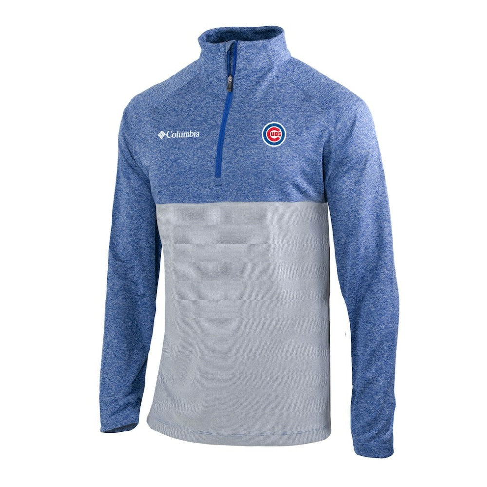 MLB Chicago Cubs Columbia Omni-Wick Raglan Rockin' It Quarter-Zip Pullover
