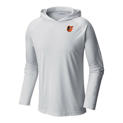 MLB Baltimore Orioles Columbia Terminal Tackle Omni-Shade Pullover Hoodie