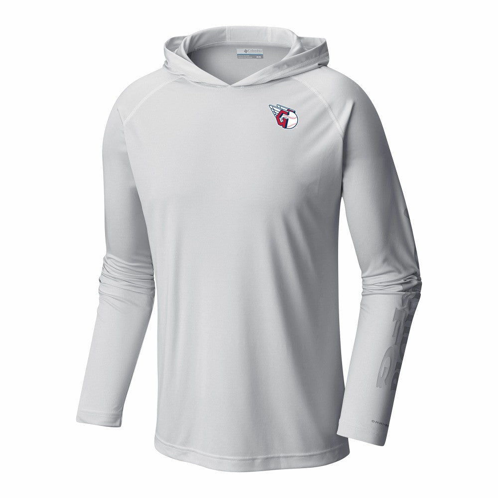 MLB Cleveland Guardians Columbia Terminal Tackle Omni-Shade Pullover Hoodie