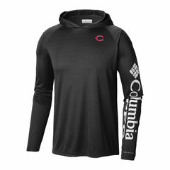 MLB Cincinnati Reds Columbia Terminal Tackle Omni-Shade Pullover Hoodie