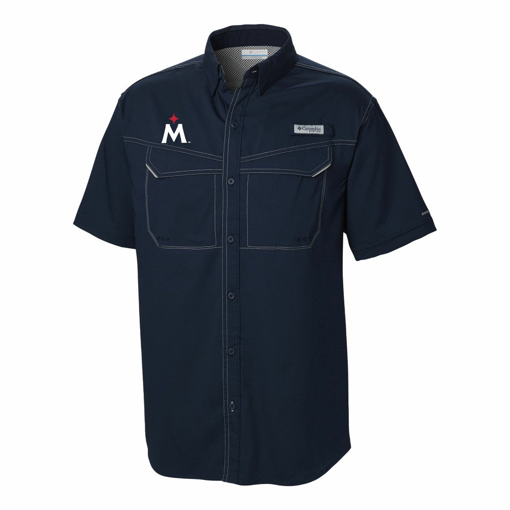 MLB Minnesota Twins Columbia Omni-Wick Low Drag Offshore Button-Up Shirt