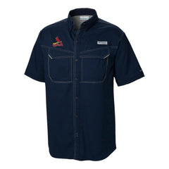 MLB St. Louis Cardinals Columbia Omni-Wick Low Drag Offshore Button-Up Shirt