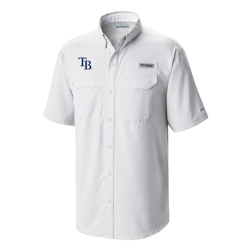 MLB Tampa Bay Rays Columbia Omni-Wick Low Drag Offshore Button-Up Shirt
