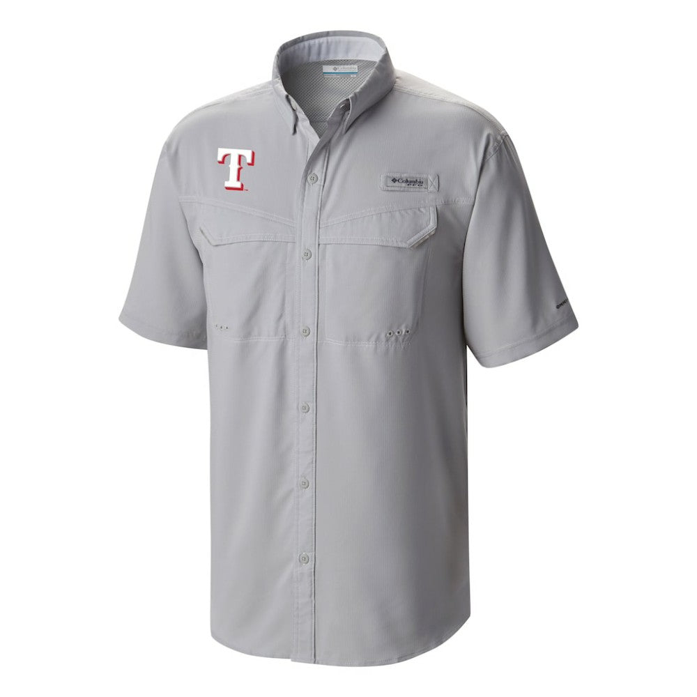 MLB Texas Rangers Columbia Omni-Wick Low Drag Offshore Button-Up Shirt