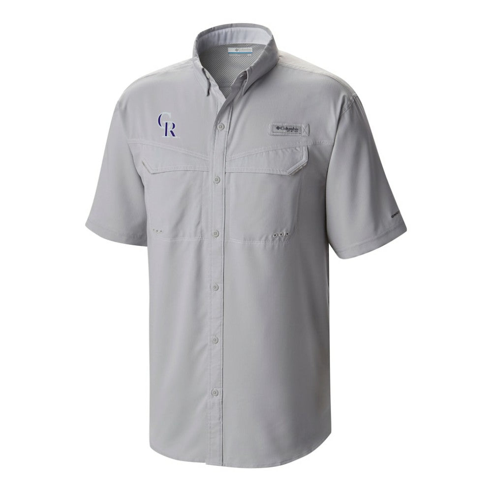 MLB Colorado Rockies Columbia Omni-Wick Low Drag Offshore Button-Up Shirt