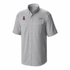 MLB Los Angeles Angels Columbia Omni-Wick Low Drag Offshore Button-Up Shirt