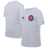 MLB Chicago Cubs New Era Japanese Flag T-Shirt