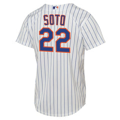 MLB Juan Soto New York Mets Nike Youth Home Replica Jersey