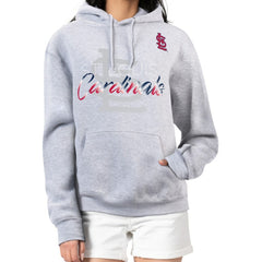 MLB St. Louis Cardinals G-III 4Her by Carl Banks Women's Shadow Logo Graphic Pullover Hoodie