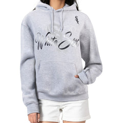 MLB Chicago White Sox G-III 4Her by Carl Banks Women's Shadow Logo Graphic Pullover Hoodie