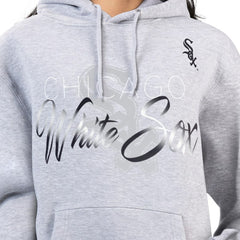 MLB Chicago White Sox G-III 4Her by Carl Banks Women's Shadow Logo Graphic Pullover Hoodie