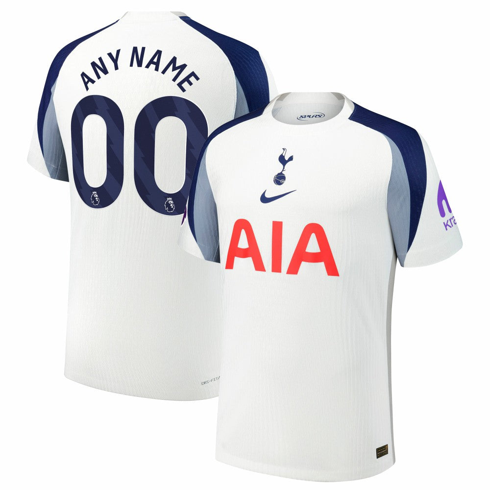 Tottenham Hotspur 2025/26 Home Custom Jersey - Nike White