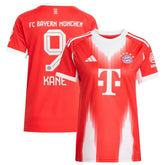 Harry Kane Bayern Munich Women's 2025/26 Home Replica Jersey - Adidas Red