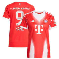 Harry Kane Bayern Munich Women's 2025/26 Home Replica Jersey - Adidas Red